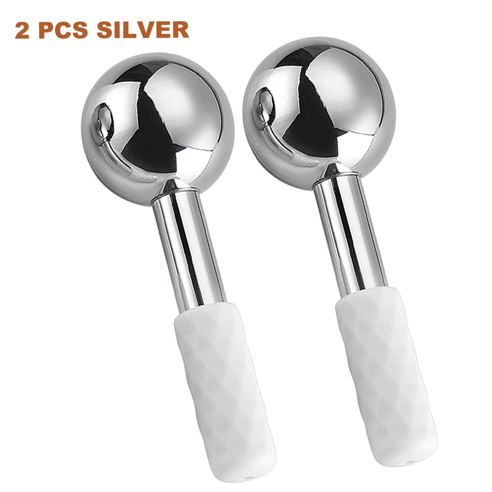 metal cooling facial globes